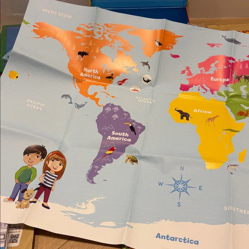 Little Passports Early Explorers Premium HUGE Bundle Suitcase Books Ages 3-5